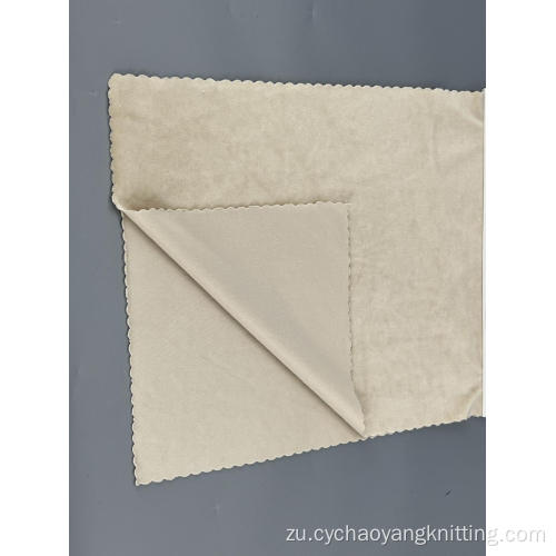 Indwangu ye-anti-shwinkle antistatic velvet indwangu ye-home Textile